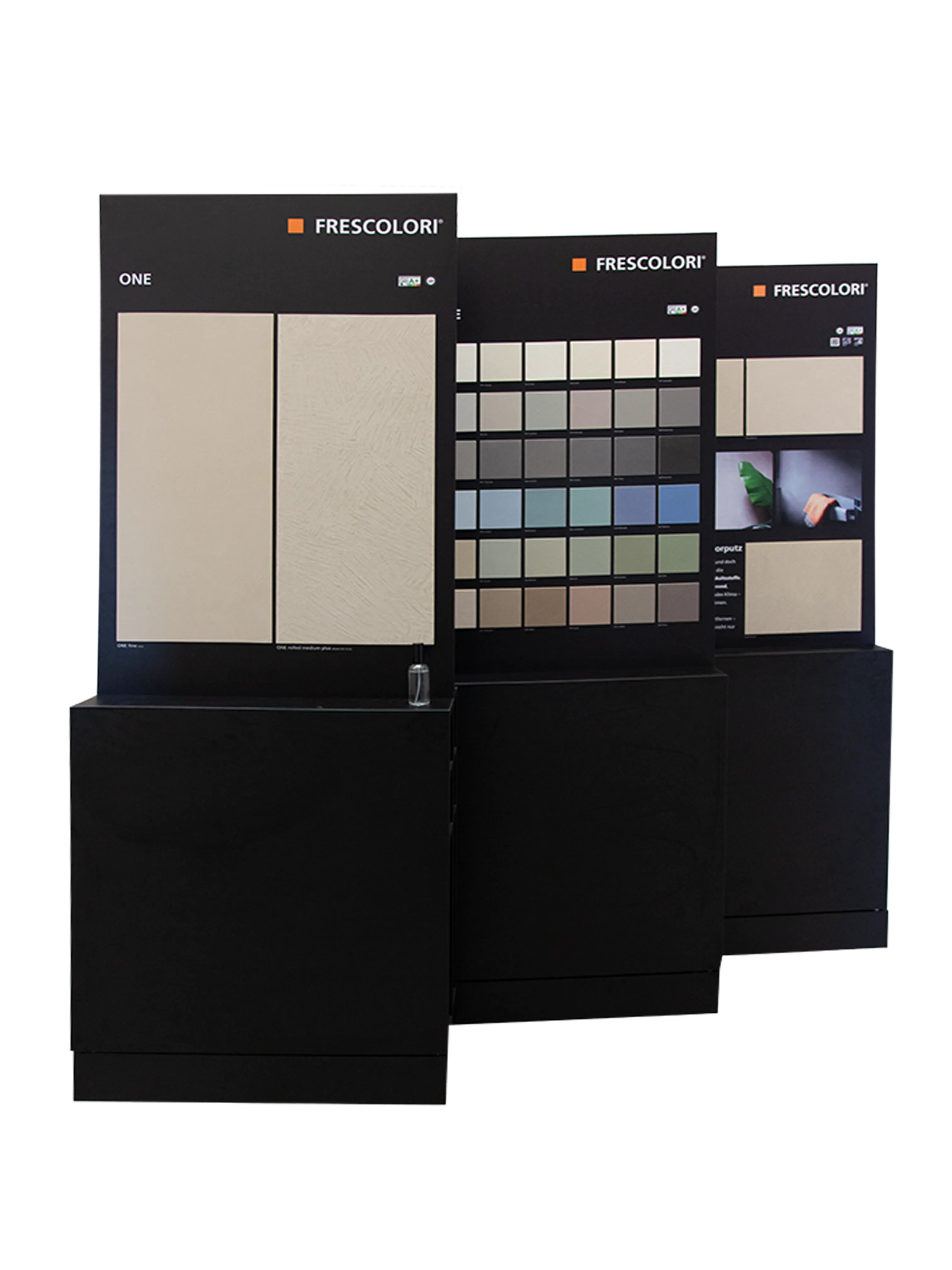 Showroom Stele Farbvarianten