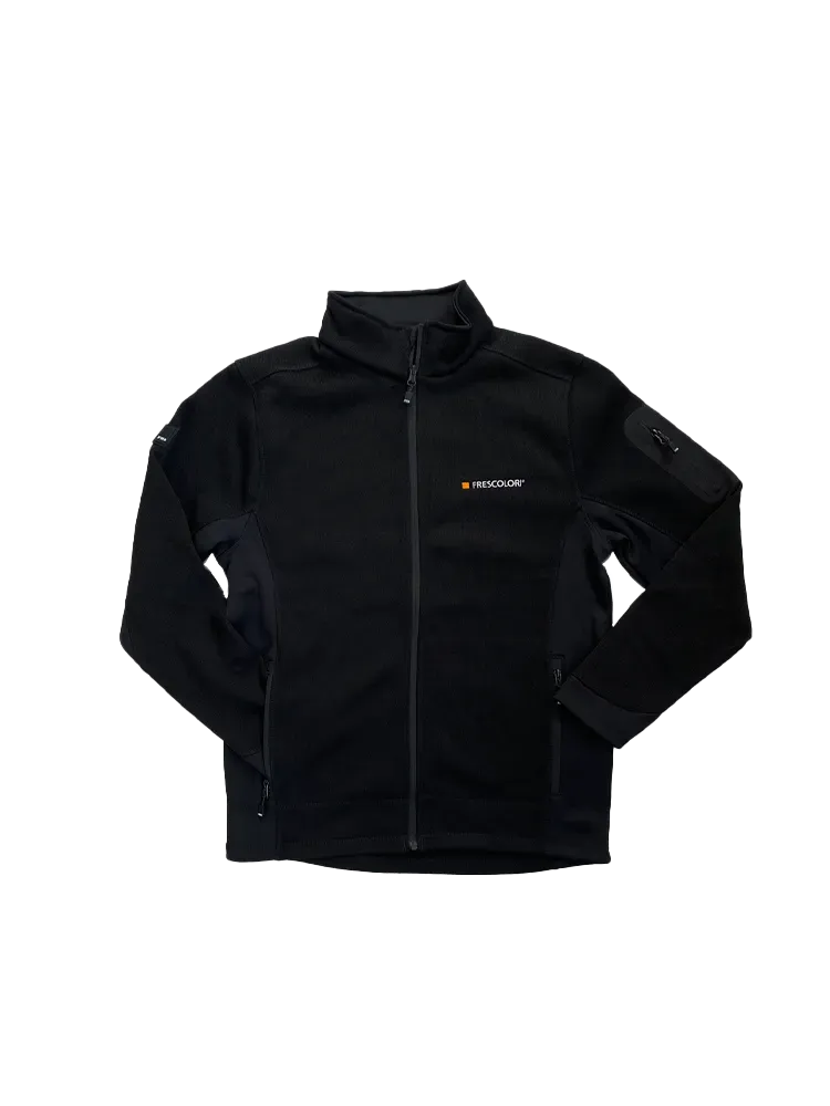 Frescolori - Strick-Fleece-Jacke Herren