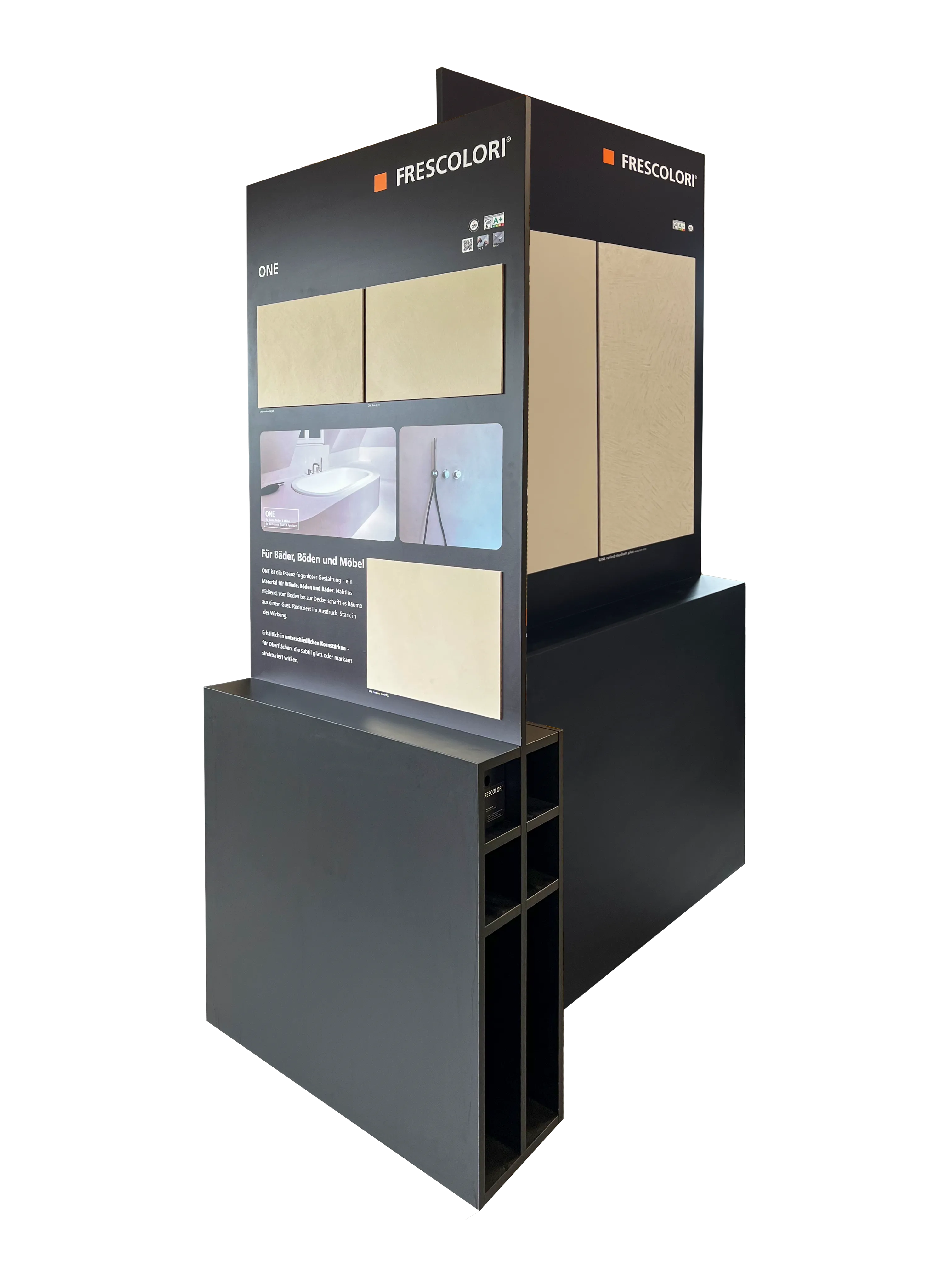 Showroom Stele Farbvarianten