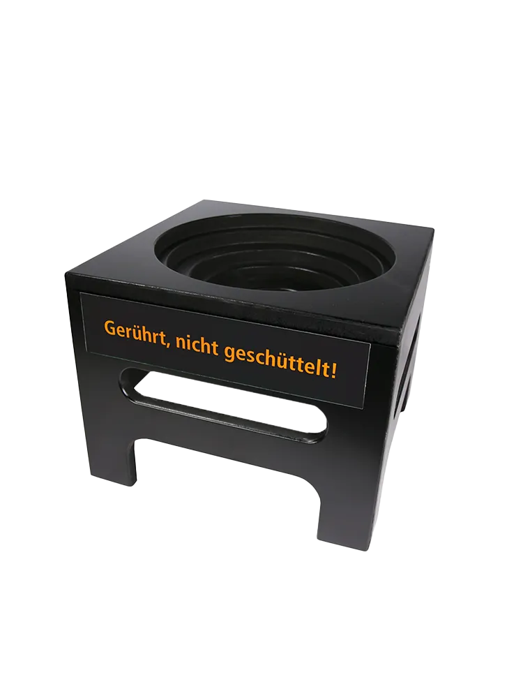 Rührhocker mit Ausfräsung